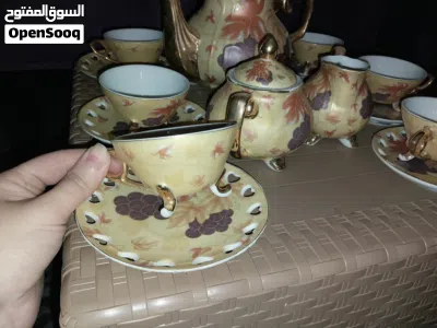 طقم كاكاو بورسلين 17 قطعه مستورد جديد بدون كرتونه 4