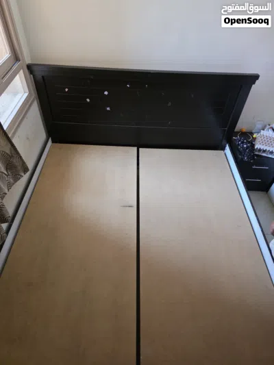 Used king sized cot with or without Bed selling for lack of space 2