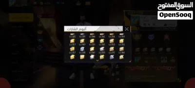 حساب فري فاير لفل 76 مشحون عضويه شهرين للبيع 2