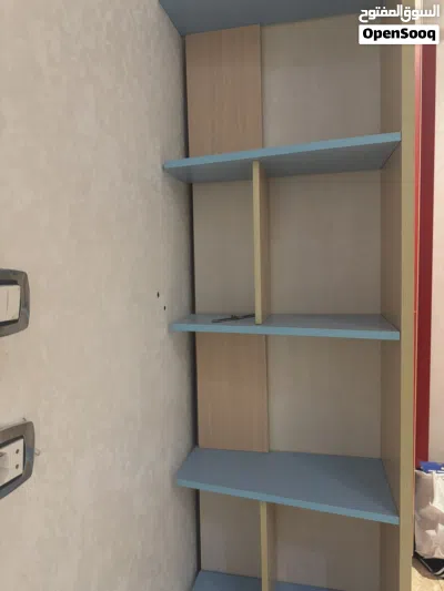 سرير فردي مقاس 1.20*2 م ومعاه رفوف جميلات جدا 2