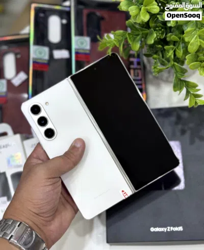 عرض خاص : Samsung Z fold 5 256gb هاتف بحالة الوكالة بدون اي شموخ أو مشاكل مع ضمان و ملحقات بأقل سعر 3