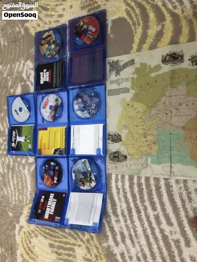 السلام عليكم دسكات ps4 للبيع نضاف يبي من يكسب 3