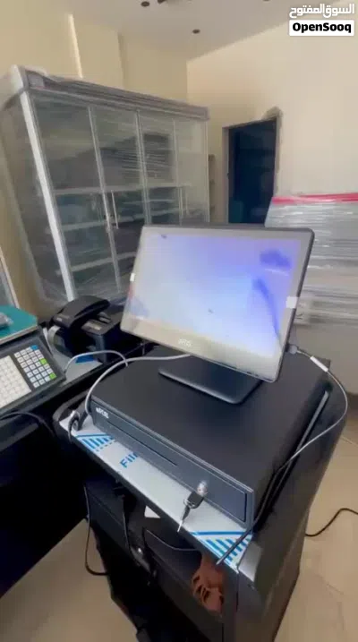ميزان باركود وفواتير رقمي ذكي من Rongta (موديل RLS1000A / RLS1100A) للمحلات والسوبرماركت 3