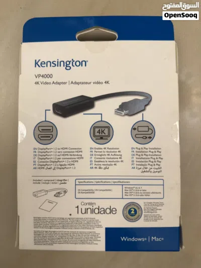 4K Display Port to HDMI Adapter 2