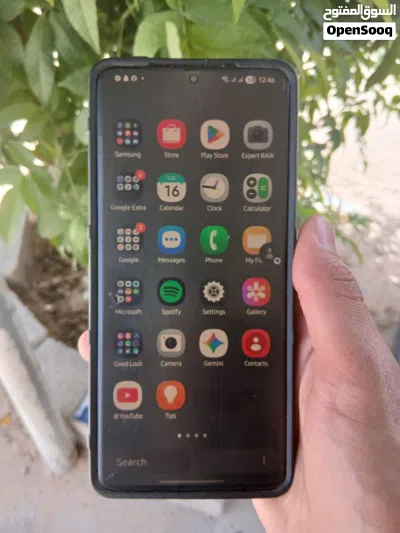 الزاوية / سامسونج S21 الترا أصلي غير مفتوح بباكوه والشحن 3