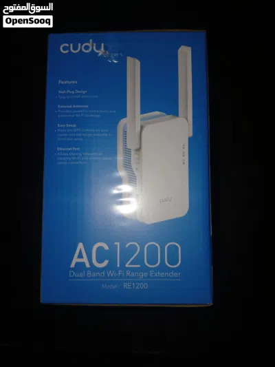 مقوي انترنت وموسع شبكة Cudy AC1200 Dual-Band Wi-Fi Range Extender 2