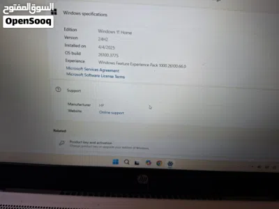 لابتوب HP PAVILION سريع جدا شاشة لمس كل المواصفات موجودة بالصور في مجال اشي بسيط 4