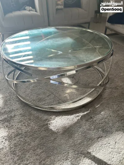 Luxury Silver & Glass Coffee Tables” 4