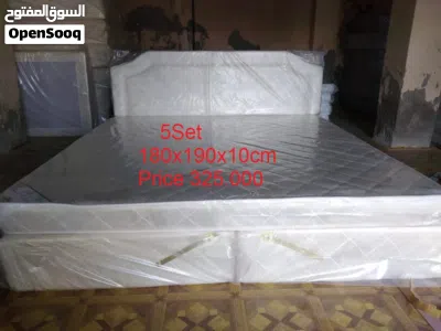 طقم سرير ديفان مكون من 5 قطع، 90×190×10 سم Divan Bed 5set 90x190x10cm 4