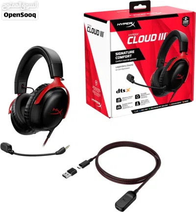 سماعة العاب هيبراكس كلاود3 الاصلية HyperX Cloud III – Gaming 2
