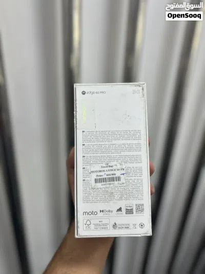 Moto edge 60 pro 12RAM / 512GB جديد مسكر بالكرتونة كفالة الوكيل الرسمي وشركتنا 3 سنوات 3