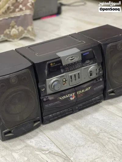 وين الي يدور انتيكه مسجل كاسيتين وراديو نوع LG نضيف 3