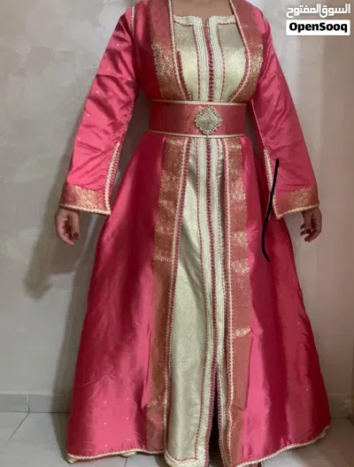 قفطان مغريبي قطعه مكونه من قطعتين 2