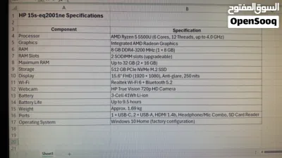 HP Laptop For Sale, Used Like New 4
