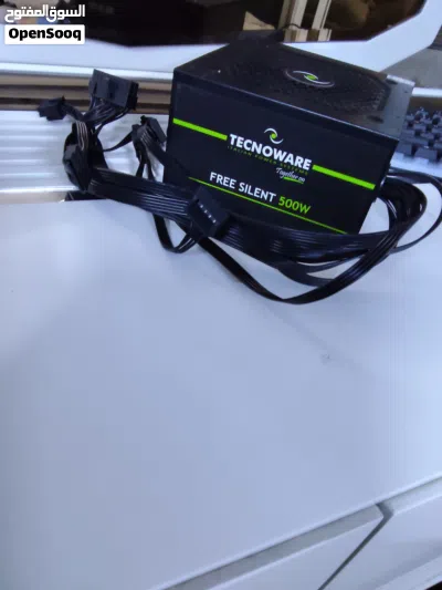 power supply 500w silent tecnoware بسعر 30 الف فقط 2