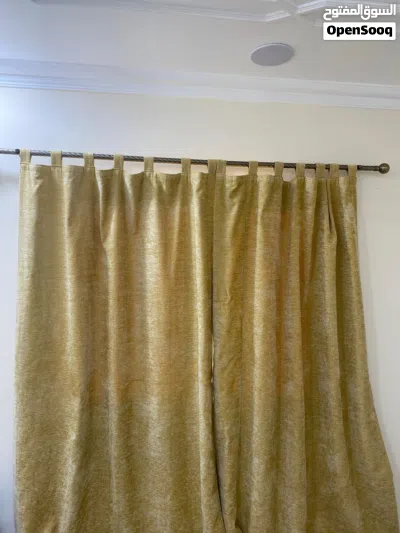 Black spot curtains set avalanche, good quality 3