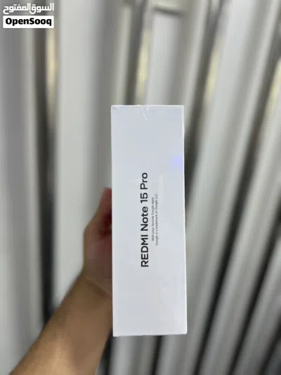 Redmi note 15 pro 8RAM / 256GB جديد مسكر بالكرتونة كفالة الوكيل الرسمي وشركتنا 3 سنوات 2