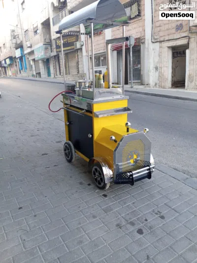للبيع عربة ذرة وبطاطا جاهزة للعمل 4