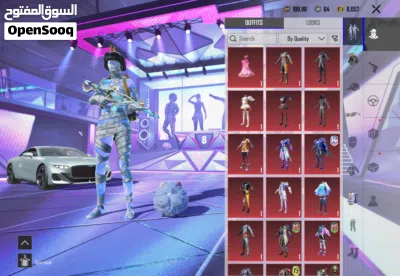 للبيع حساب ببجي اقرا الوصف 2