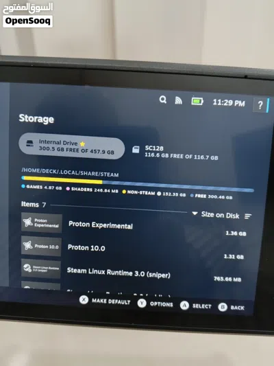 للبيع Steam Deck 512G 4