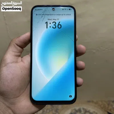 Honor X6 Mobile Phone - Brand New Black with 256GB Storage - little crack on display Condition 3