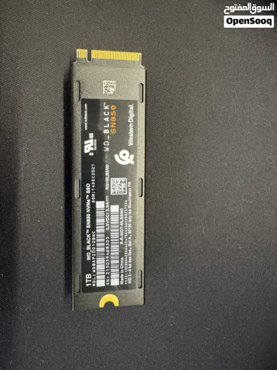 للبيع: WD_BLACK SN850 NVMe SSD 1TB مع Heatsink 2