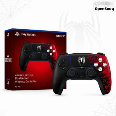 PS5 Dual Sense Console Controller Marvel Edition – Spiderman 25 OMR BRAND NEW SONY 3