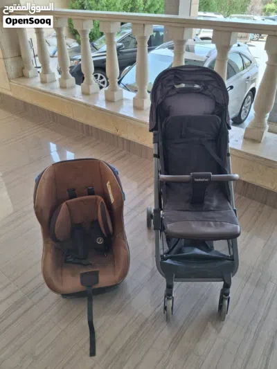 Baby stroller and Baby car seat for sale 3