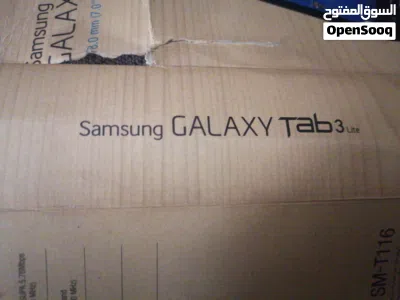 تابلتSamsung GALAXY TAP 3 في حالة جيدة جدا 8جاجا تخزين (خط الاتصال والشبكة غير فعال) مع الشاحن 3