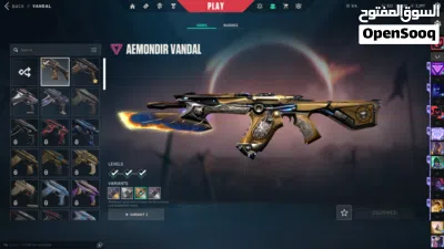 VALORANT Diamond Account Reaver + Aemondir + Phaseguard Forsaken Blade 35 OMR 2