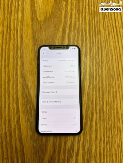Iphone 11 pro 64gb 73% 2