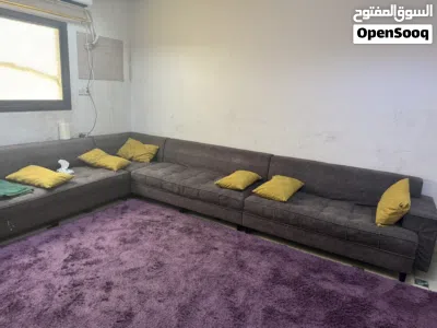 مجلس طقم كنب حرف L مقاس 3*4م مع سجادة تركي 2