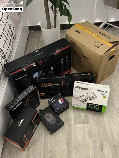 تجميعه بكرت 5060 مع الشاشه و ماوس و كيبورد و نت 2