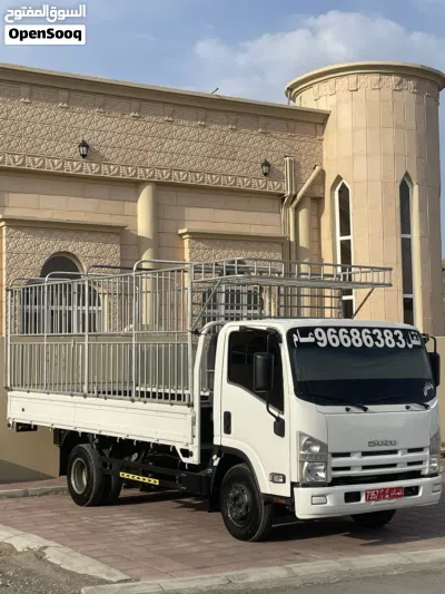 شاحنه نقل عام 4 طن من والى جميع محافظات السلطنه متواجد في ولاية المضيبي و سناو في الخدمه 24 ساعه 2