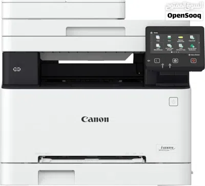 طابعة كانون ليزر استعمال خفيف جداً حالة الوكالة Canon MF655Cdw+طقم أحبار كامل 4 ألوان 4