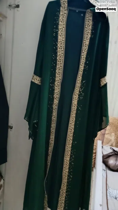 قفطان اخضر من قطعتين 4