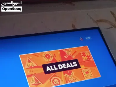 PS4 Slim 500GB بحالة ممتازة + 27 لعبة + ذراع أصلي 3