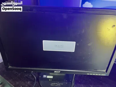 شاشة acer قديمة مستعملة تقريبا 19 انش 2