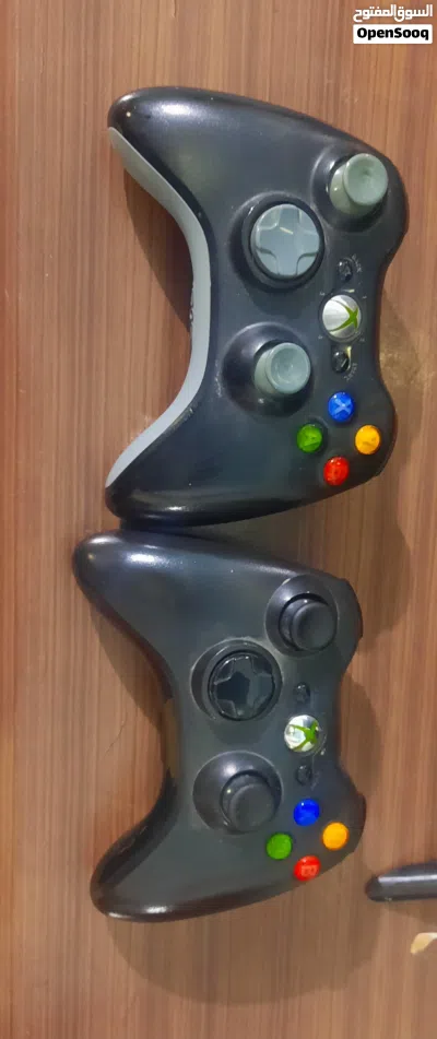 اكس بوكس 360 مع كامل ملحقات مع الكارتون مستخدم 10 اشهر السعر 135و بي مجال 3