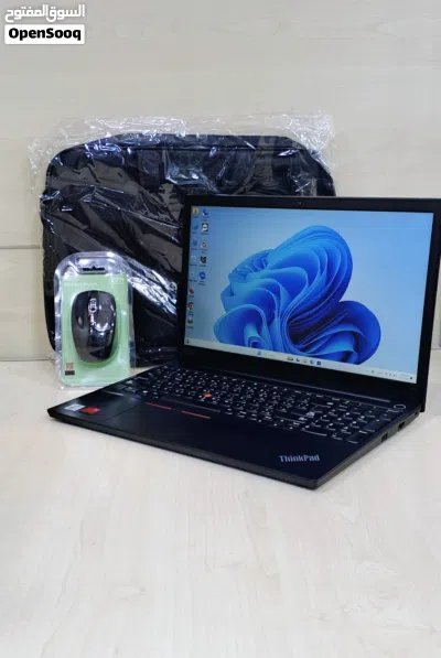 لابتوب لينوفو ThinkPad E15 نظيف جداً - i7 جيل عاشر مع كرت شاشة منفصل وملحقات 3