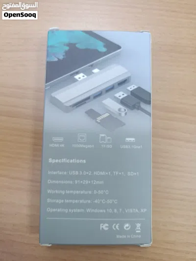 Surface pro 3/4/5/6 multiport adapter 2