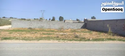 قطة ارض للايجار على الطرق في وادي الربيع_ المضل 4