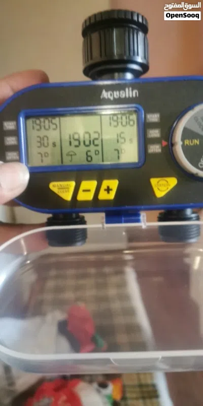 تايمر ري أوتوماتيكي أكوالاين مقاوم للماء للحدائق والنباتات توصيل لجميع المحافظات 4
