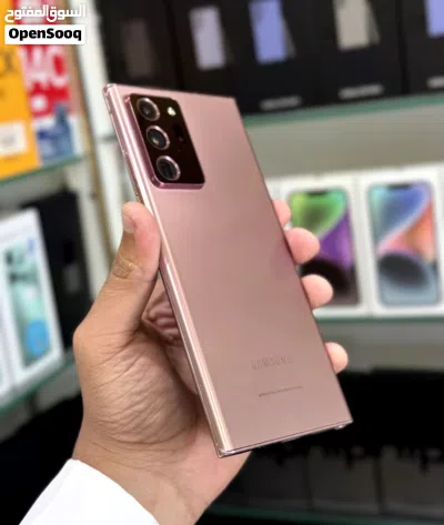 عرض خااص : Samsung note 20 ultra 256gb هاتف نظيف جدا بحالة الوكالة بدون اي شموخ أو مشاكل مع الضمان 3