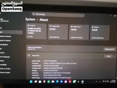 لابتوب ديل حالته ممتازه 4