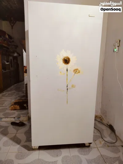 ثلاجه كبيره جداا وللعلم مابيهه فريزر 3