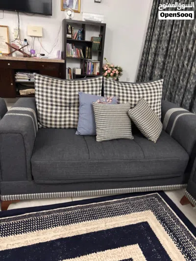 طقمين سوفا للبيع 2 set sofa for sale 4