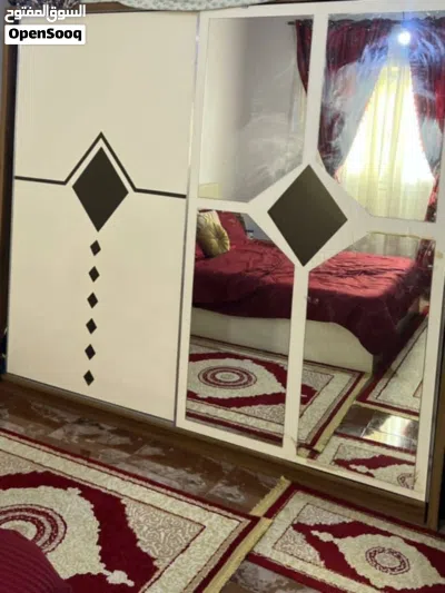 غرفة نوم زوجيه تركيه للبيع 7 قطع 3