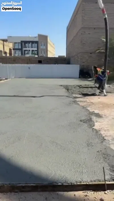 جانب من اعمال البناء لدى شركة الجوهرة في حي الجامعة 3