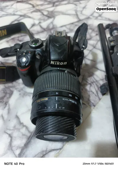 كامرة نيكون D3200 مع ستان نقصها عدسة بس ابيع على وضعها 2